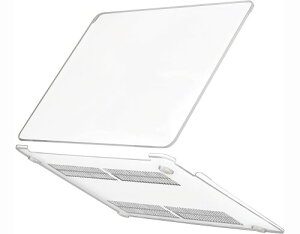 MacBook Air 13.6インチ 2025 / 2024 / 2022 ケース (M4 M3 /M2 チップ)用 カバー クリア 全透明 軽量 ハードカバー すり傷防止 汚れ対策 LKTMBP13622