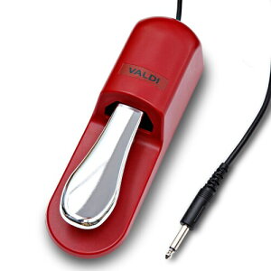 VALDI BP-3 Sustain Pedal Red - �L�[�{�[�h�A�f�W�^���s�A�m�AMIDI�L�[�{�[�h�A����уV���Z�p���j�o�[�T���y�_�� - ���ׂẴu�����h�̕ϊ��X�C�b�` - 1/4�C���`�W���b�N�A����~�ߐ݌v�A�g��