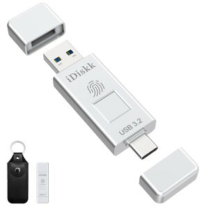iDiskk wF USBEtbVhCu 512GB USB3.2 Gen2 tbV[ őǎ葬x450MB/s nCXs[hOTGOtUSBfBXN X}[gtHOXg[W f[^] U