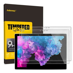 Adeway �ی�t�B���� �Ή� Surface Pro 6-5 - 4 �i12 �C���`�j,HD�K���X,9H�����K���X, �����x �����K���X �ی�t�B����