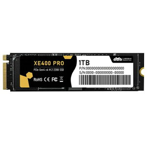 LinkMore XE400 Pro 1TB M.2 2280 NVMe SSD PCIe Gen4 x4�iPCIe 4.0�j����SSD �ő�Ǎ� 4900MB/s�E���� 3900MB/s M.2 2280 NVMe�X���b�g���ڋ@��Ή�