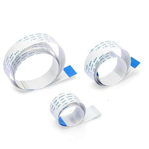 OSOYOO Raspberry Pip JP[u 20CM +30CM + 50CM 3{ RPip{tbNXcable FFCP[u FPC CSI J W[ 15s 1mm P[u RlN^ Yx[pC cameraW[