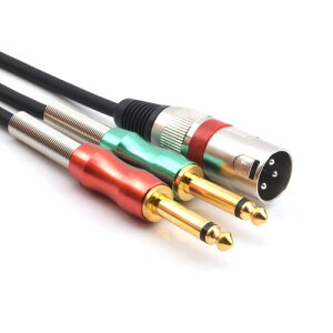 SiYear XLR 3�s������_�u��6.35mm 1/4�C���` TS�I�X Y�X�v���b�^�[�P�[�u�� 15�t�B�[�g�A�f���A�����m(1/4�C���`)6.35mm����XLR�v���O�X�e���I�}�C�N�I�[�f�B�I�R���o�[�^�[�A�_�v�^�[�P�[�u��(1