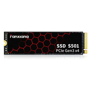 fanxiang SSD 128GB PCIe Gen3.0×4 M.2 Type2280 NVMe 1.4 ����ssd �ő�Ǎ�1,200MB/s 3D NAND���� HMB�̗p SLC�o�b�t�@�Z�p Trim�@�\ AES�Í����@�\���� ������ ���ϋv �Q�[������ S501 ���K�ۏؕi ���[�J�[3�N�ۏ�