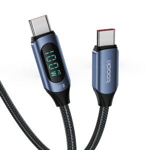 toocki usb c to usb-c P[u 100W LEDfBXvCt ^CvC PD}[d typec iC҂ iPhone 17/iPhone 16/iPhone 15/PlusAMacBook Air/ProAGalaxyASwitchȂUSB-CfoCXɑΉ