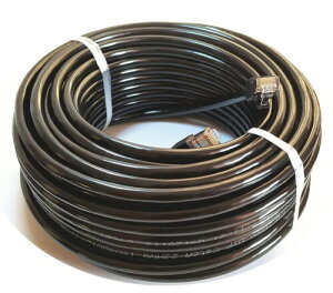 60M CAT6A ���O LAN�P�[�u�� ���O�d�l 2�d�핢 PoE�Ή� �J�e�S���[6A ���O�p �R�l�N�^�t �C���^�[�l�b�g�P�[�u�� ���O�� ��R�� �ό� ���ϋv �P�[�u���N���b�v�t�� LAN�z�� �A�E�g�h�A �\��