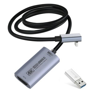 Guermok 4K 60FPS �r�f�I�L���v�`���J�[�h L��USBC 3.3�t�B�[�g 1080P 240FPS USB3.0 HDMI to USB A/C �L���v�`���J�[�h �X�g���[�~���O�p iPad/Mac OS/PC Quest 3 OBS PS5/4 Switch2/1 Xbox/�J�����ɑΉ�
