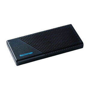Nextorage {[J[ SSD Ot 2TB USB 40Gbps USB4 Gen3x2 Type-C őǏox3900MB/s ő发ݑx3800MB/s Windows MacOS iPadOSΉ 2000GB NX-PS1PRO2TB lNXg[W |[^uSSD