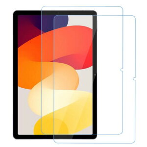 2���Z�b�gXiaomi Redmi Pad SE 11�C���` �p �K���X�t�B���� Redmi Pad SE �����K���X ��ʕی�t�B���� Redmi Pad SE �Ή� �t���ی�t�B���� �S�ʕی�/�\��t���ȒP/�����ߗ�/�C�A�[��/���Ɏq/���ǌ^/