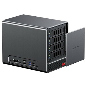 AOOSTAR NAS PC 4�ׂ� nas�L�b�g �~�jpc OS�Ȃ� ryzen7 5825u 4��SATA HDD��2��M.2 SSD�X���b�g �f���A��DDR4�`�����l�� �f�X�N�g�b�v �~�j�p�\�R�� TPYE-C/DP/HDMI 4k 3��ʏo�� TF�J�[�h�Ή� (WTR PRO NO RAM/SSD)