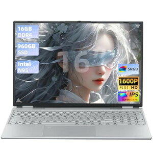 16C`2.5K FHD(2560x1600) IPS m[gp\R:DDR4 16GB RAM ÉCPU Celeron N95 1.7~3.4Ghz WebJ/USB SSDg 2.4+5G Wifi/Bluetooth4.2 wF/obNCgt }EXt (SSD:16G+960GB, V