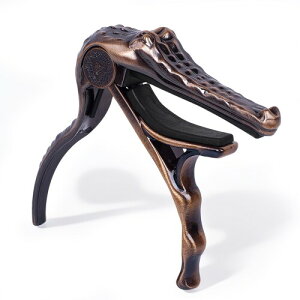 Alice�i�A���X�j�M�^�[�J�| Purple Bronze Crocodile Capo Upgraded Pads �A���~�j�E�������ގ� �A���X �M�^�[�J�| ���j�̃f�U�C�� A007G/PB