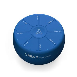 Artiphon Orba 2 (Blue) | �����^�тł���}���`�d�q�y�� | �T���v���[, �V���Z, ���[�p�[, MIDI�R���g���[���[ | iOS, Mac, Windows, PC, Bluetooth & USB