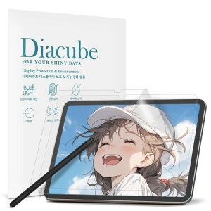 DIACUBE Samsung Galaxy Tab S10 FE 10.9�C���`�p �y�[�p�[�t�B�[�����e�N�X�`���t�B����, ���̎���, �A���`�O���A�}�b�g, ���˖h�~, �C�A�h�~, �w��h�~, ���t���ȒP