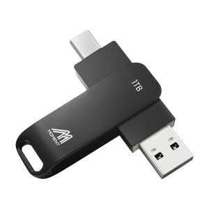 MMOMENT 1TB |[^uSSD USB-A/Type-C Ή 360x] USB3.2 Gen1 SSDOt
