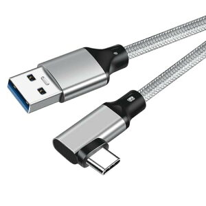 USB-C & USB-A 3.1(Gen2) P[u L Type C P[u 60W 3A}[d 10Gbpsf[^] ^Cv c P[u ϋviC҂ Galaxy AiPad Pro (2018) / MacBook/MacBook Air (2018)̑USB-C@Ή (1m, O