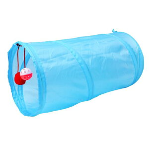 NUZAMAS 猫用トンネル ペット用おもちゃの穴 プレイチューブ 折りたたみ式ペットハウス クリンクルプレイトンネルチューブ 猫 子犬 子猫 ウサギ用 屋内または屋外用