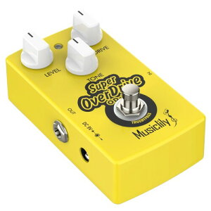 Musiclily Pro Super Overdrive �M�^�[�G�t�F�N�^�[ DC 9V �A�_�v�^�[�d�� �G���L�M�^�[/�x�[�X�p�g�D���[�o�C�p�X�A�X�[�p�[�I�[�o�[�h���C�u
