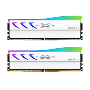 Silicon Power DDR5 32GB (2x16GB) Storm RGB 6000MT/s (PC5-48000) 288s CL36 1.35V UDIMM fXNgbvW[ RAM SP032GXLWU60CFDL zCg