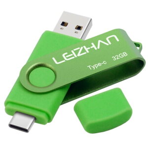 LEIZHAN TYPE-C USB [EtbVhCu ] lC USB ] OTG 3.0gѓdb Rs[^[p eʕs }CNyhCu e UXeBbN (32GB, )