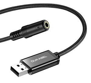 DuKabel 50CM USBOt TEhJ[h usb CzWbN ϊ P[u USB|[g-4ɁiTRRSjI[fBIP[u TEhJ[h Q[~O PS5 PS4ARaspberry PiAChromebookAWindows PCALinux