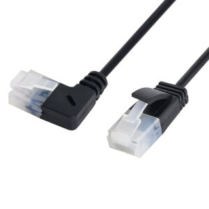 chenyang Cat6イーサネットケーブル、90度左角度RJ45 UTP ネットワーク延長ケーブル パッチコード Cat6a LANケーブル ラップトップルーターTVボックス1.0M用