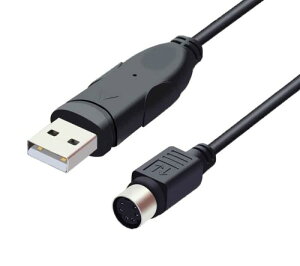 VECASDEN PS/2 USB ϊ Rg[[ USB ARlN^iIXj-~jDIN 6piniXjPS/2}EXEL[{[hpϊA_v^ USB2.0Ή ubN 1 15CM