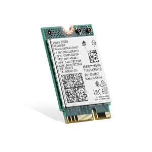 Binardat WiFi7J[h M.2 BE200 WiFilbg[NA_v^AIntel BE200NGW`bv Bluetooth 5.4A8774MbpsgCoh2.4GHz/5GHz/6GHz OFDMA & MU-MIMOAm[gp\RWindows 10/11p