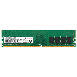 Transcend fXNgbvPCp PC4-21300 (DDR4-2666) 8GB 288pin U-DIMM 1.2V CL19 (ۏ)JM2666HLB-8G