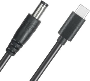 SZSL USB-C PDトリガーケーブル 電源プラグ 3A 充電 USB Type-C 入力からDC 5.5*2.5 mm電源 PD 急速充電 高耐久 PVCの素材を採用 断線防止 USB C to DC 電源ケーブル (5V 1m)