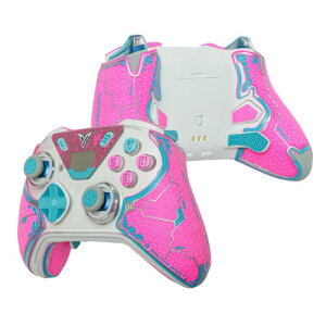 FLYDIGI Apex 5�p�R���g���[���[�O���b�v SHADOW BOOLT�� �h���E���w�e�N�X�`���[�E�z�����H �J�b�g�ς݃O���b�v�e�[�v�i�s���N�A�u���[�A�V���o�[�j