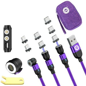 EndlesShine}Olbg[dP[ui3{ZbgP[uobOj,360°180°]hoE^Cvc/Micro usb/Android/Type-cΉ̂db[dP[u3 in 1, QC3.0[df[^USBf[^