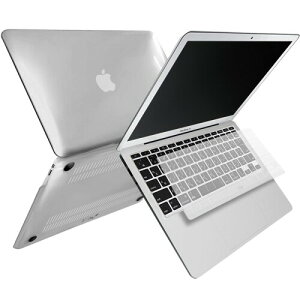 MS factory MacBook Air 11 用 ケース カバー + 日本語 キーボードカバー マックブック エアー 11インチ ハードケース Air11 2015 2014 2013 A1465 クリスタル クリア 透明 RMC series RMC-SETA11XCL