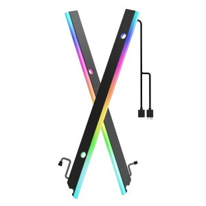 ASIAHORSE ARGB���C�g�X�g���b�v �}�U�[�{�[�h�p 24�̓Ɨ��A�h���X�w��\RGB 5V 3�s�� Aura Sync Lightsaber-X LED PC�p�[�c�L�b�g Micro-ATX�Ή�