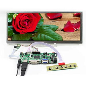 VSDISPLAY 12.3C`tpl P 𑜓x1920x720 LVDS 50pin LCDRg[Lbg (HD VGA DVI +12.3"1920x720t)