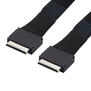 NFHK OCuLink PCIe SFF-8611 8x 8[ SSDf[^A[JCupP[u 50cm