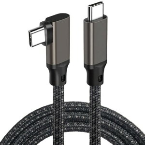 YFFSFDC L^ USB-C to USB-C P[u Type-C P[u Xperia/Galaxy/Sharp/LG/MacBook/Nintendo Switch/Google PixelȂǃ^Cvc@Ή Ζx ϋv (5M, KF)