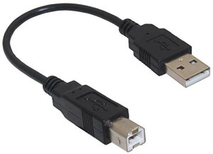 I[fBIt@ USB-BP[u USB A - USB B USB2.0 Z  20cm XLi[ v^[ P[u