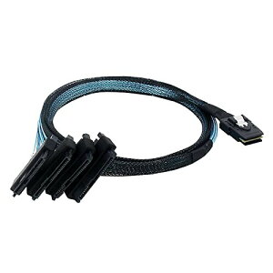 WLGQ ~jSAS SFF-8087 36s4X SAS 29s SFF-8482 n[hfBXNSASP[u SATAd|[gt 3.3tB[g(1m)