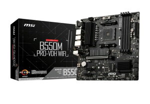 MSI B550M PRO-VDH WiFi ProSeries ?????? (AMD AM4 DDR4 PCIe 4.0 SATA 6Gb/s M.2 USB 3.2 Gen 1 Wi-Fi D-SUB/HDMI/DP Micro-ATX)