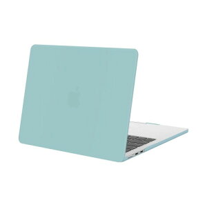 MOSISO 対応機種 MacBook Air ケース 13インチ M4 M3 M2チップ 2025-2022発売 A3240 A3113 A2681、保護 対応機種 MacBook Air 13.6インチ プラスチック ハード ケース カバー(アクアマリーン ブルー)