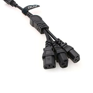UPS PDU T[o[ Y Xvb^[dR[h IEC320 C14  2 x C13 10 a 250 v P[u (3xC13, 30cm)