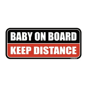 Baby on Board Magnet (Square Type) (Black/Red) xr[I{[hXebJ[-xr[I{[hXebJ[-XebJ[fJ[͂܂񂪎-xr[I{[hW-˃op[SxW
