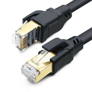 DDMALL LAN�P�[�u�� CAT8 3M-2�{ �J�e�S���[8 RJ45�R�l�N�^�[ ������40Gbps 2000MHz �L��lan CAT8���� �C�[�T�l�b�g�P�[�u�����[�^�[ ���f�� PC PS4/PS5 X-box���ɑΉ� (3M-2�{ �u���b�N)