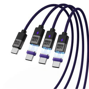 SIKAI CASE 240W }OlbgType-C [dP[u PD3.1USB-CΉ 240W܂ 5A[d ho C iPhone 15/iPhone 15 Pro/Samsung galaxyȂǂɑΉ (A\[g3{+3[q(Type-C))