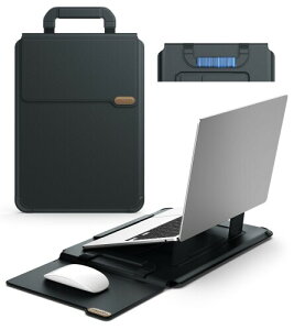 Nillkin �m�[�g�p�\�R���P�[�X 14.2�C���`�m�[�g�p�\�R���p�X���[�u pc�X�^���h�ƃ}�E�X�p�b�h�t�� MacBook Air/Pro/Neo/Apple iPad/Surface Lenovo HP 13/13.3/14�Ή� PU�v�p�\�R���X���[�u ���^ �y�� �ϏՌ�