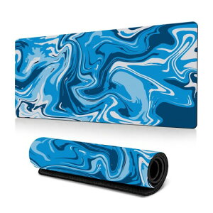 Miaomyao �Q�[�~���O�}�E�X�p�b�h ��^ �f�X�N�}�b�g 780mm×300mm �}�E�X�Ή� �L�[�{�[�h�p�b�h (�u���[)