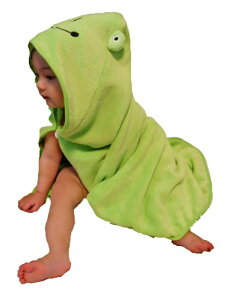 (Papabear) Children's Bath Towel xr[t[ht^IqpoX^IAxr[oX[u, ǂ oX[u oYj (Green_Frog)