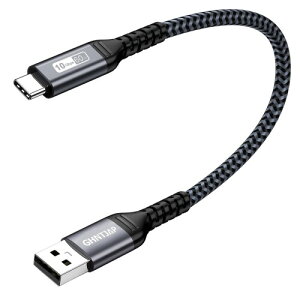 GHNTJAP USB C �P�[�u�� 0.3M USB 3.2 Gen 2�Ή� 10Gbps�]�����x 60W�}���[�d USB Type C �P�[�u�� Android Auto�Ή� Galaxy/iPhone 15/MacBook/iPad���e��Ή� 30CM
