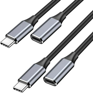T Tersely USB Type-C 3.2 P[u PD100W}[d 10Gbpsf[^] 4K@60HzΉ ^Cvc USB-CP[u IX-X o] X}z/^ubg/p\R/iPhone16/Galaxy S24/MacBook/iPad/Switch/Surfa